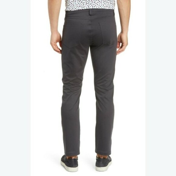 𝅺THEORY Raffi Grey Preppy Slim Fit  Office Date Night City Chic Jeans -  Men's - Picture 3 of 10